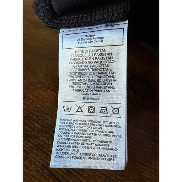 Reebok Womens Black Sports Bra Medium - Picture 4 of 13
